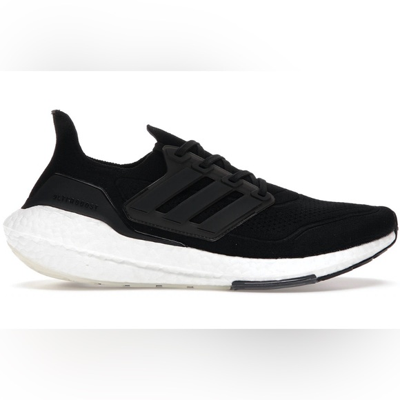 Adidas Ultraboost 21 Running Course a Pied FU0378 Black / White US 8 - Picture 1 of 10